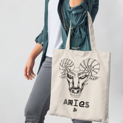 Steampunk Ζώδια - Κριός (Τσάντα  Αγοράς)